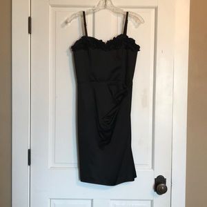 White House Black Market Black Cocktail Dress